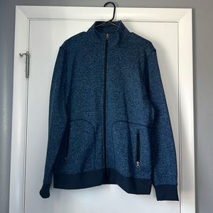 Sonoma Men’s Fleece Sweater Navy Jacket